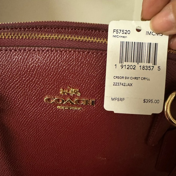 Coach Handbags - Coach Small Christie Carryall In Crossgrain Leather F57520